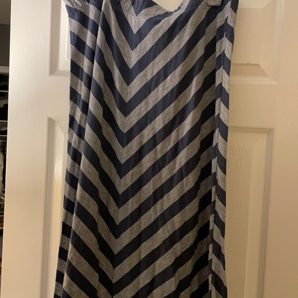 Long A line skirt